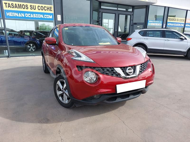 Rojo Usado 2018 Nissan Juke Acenta SUV | 12.790 € (Precio justo) - Imagen 1/4