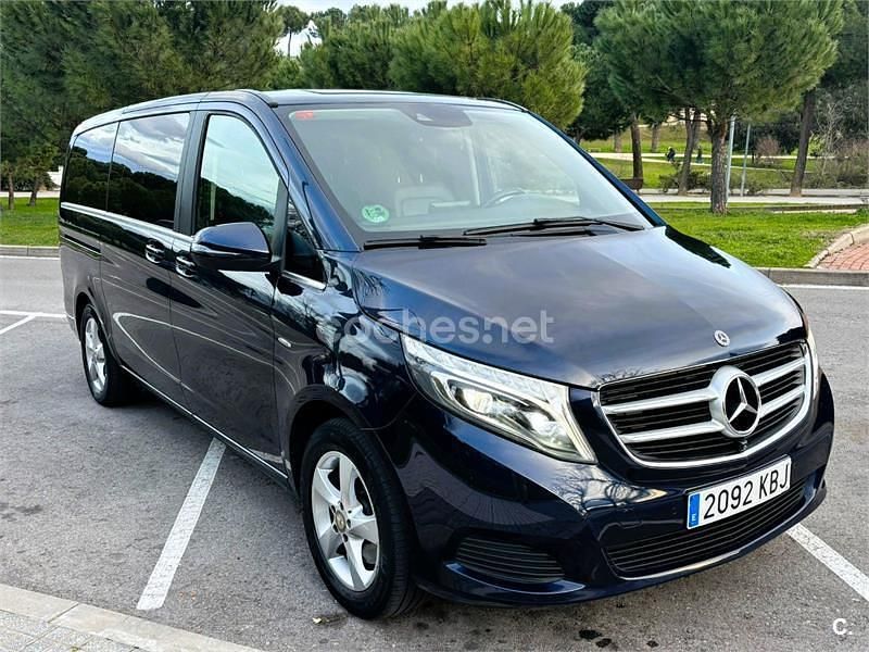 Usado Mercedes V250 Avantgarde 190 CV (139 kW) 2017 Azul Monovolumen