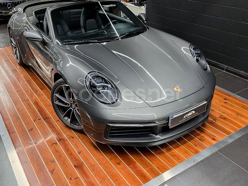 Usado Porsche 911 Carrera 4S Cabriolet 450 CV (330 kW) 2021 Gris / plata Descapotable