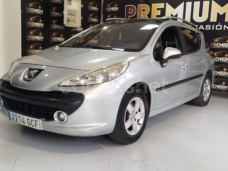 Gris / plata Usado 2008 Peugeot 207 Familiar | 4499 € (Precio justo) - Imagen 1/4
