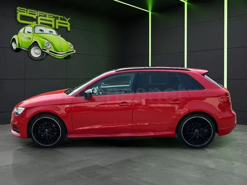 Usado Audi A3 S-Line 150 CV (110 kW) 2020 Rojo Berlina