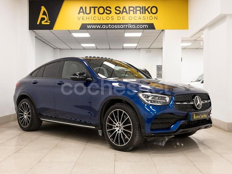 Azul Usado 2021 Mercedes GLC300e Coupe | 49.900 € (Buen precio) - Imagen 1/4