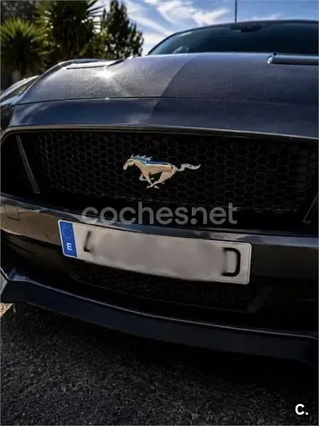 Usado Ford Mustang GT 450 CV (330 kW) 2021 Gris / plata Coupe