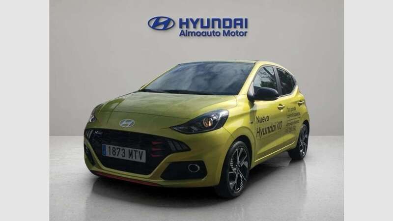 Verde Usado 2024 Hyundai i10 N Line Utilitario | 14.990 € (Precio justo) - Imagen 1/4
