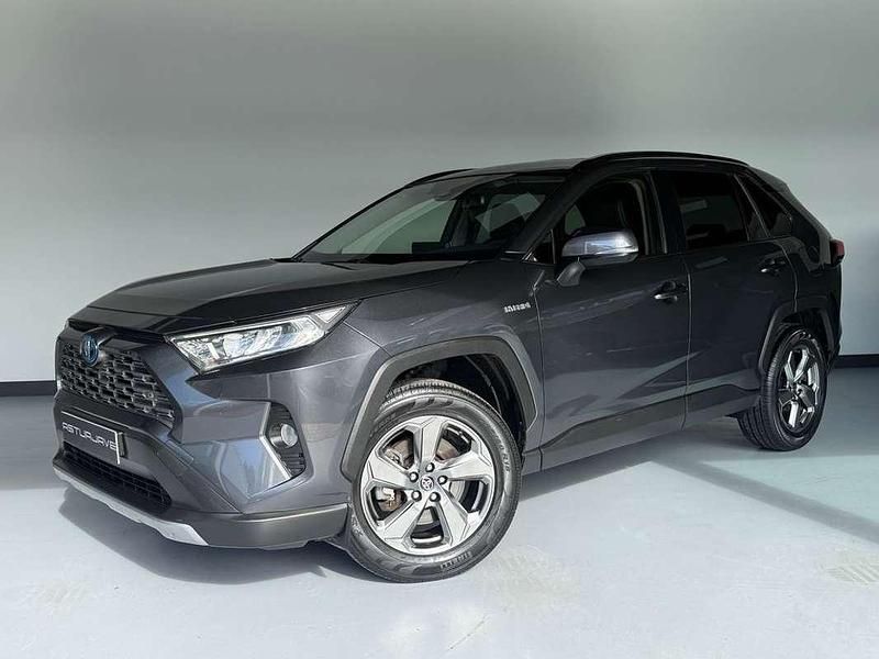 Usado Toyota RAV4 Hybrid Luxury 218 CV (160 kW) 2020 Gris SUV
