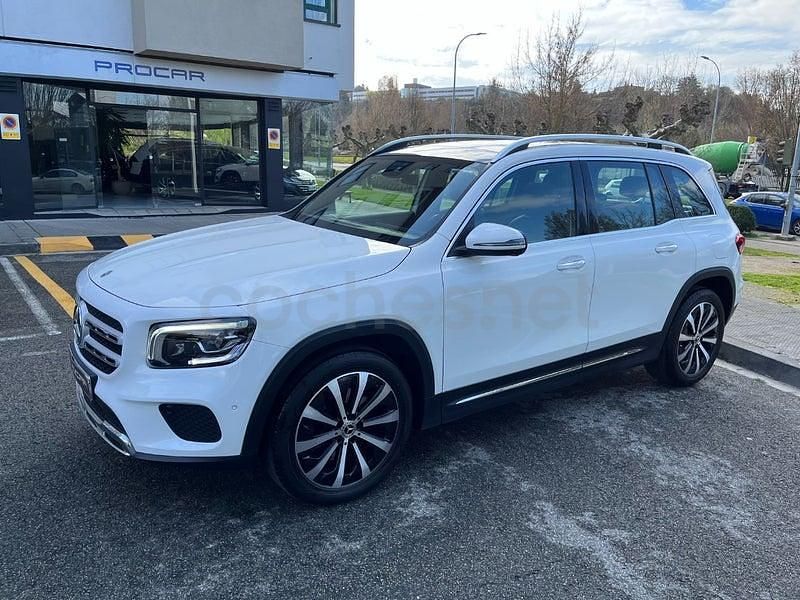 Usado Mercedes GLB200 150 CV (110 kW) 2022 Blanco SUV
