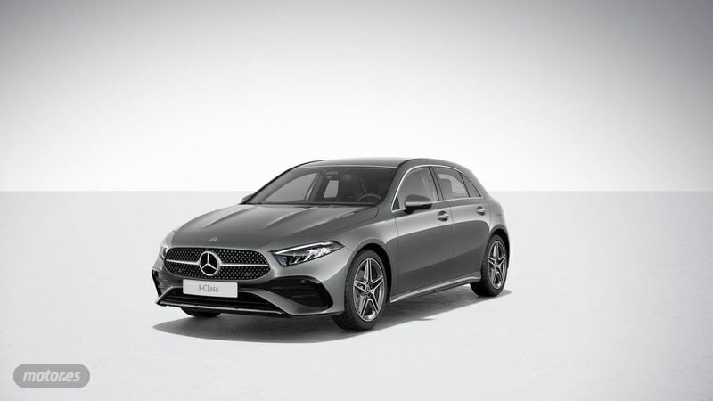 Gris / plata Usado 2024 Mercedes A180 Berlina | 32.900 € (Precio justo) - Imagen 1/4