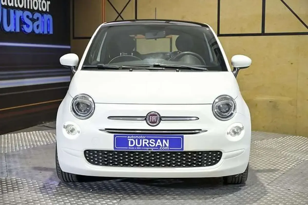 Usado Fiat 500 Lounge 71 CV (52 kW) 2020 Blanco Utilitario