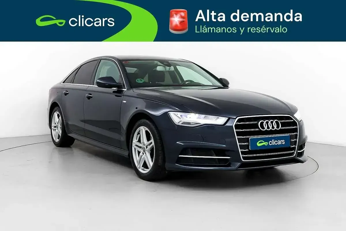 Usado Audi A6 190 CV (139 kW) 2018 Azul Berlina