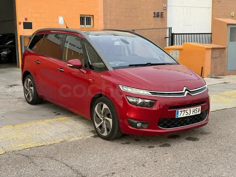 Usado Citroën C4 Picasso Exclusive 150 CV (110 kW) 2013 Rojo Monovolumen