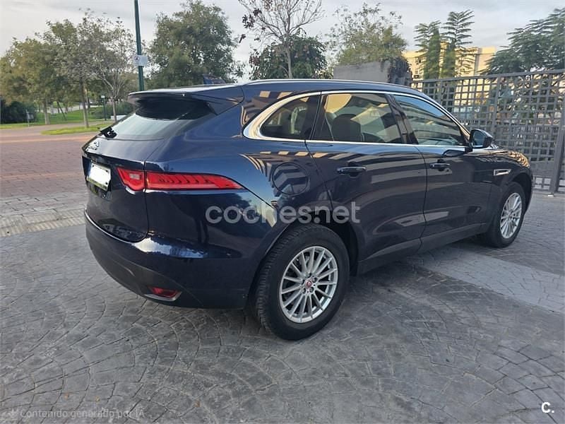 Usado Jaguar F-Pace Prestige 180 CV (132 kW) 2016 Azul SUV
