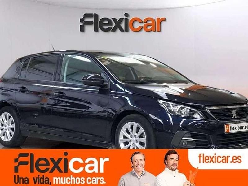 Azul Usado 2020 Peugeot 308 Allure Familiar | 10.390 € (Precio justo) - Imagen 1/4