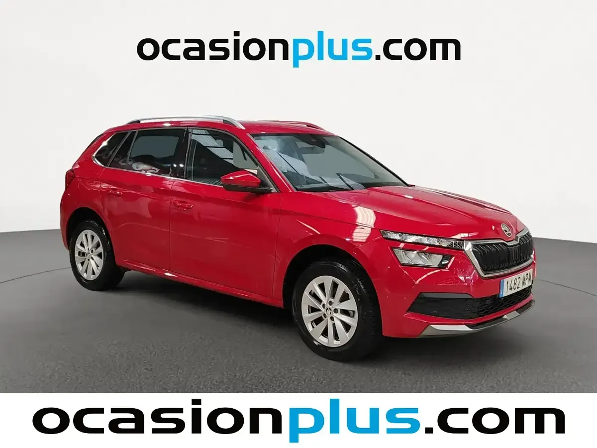 Usado Skoda Kamiq Ambition 110 CV (80 kW) 2024 Rojo SUV