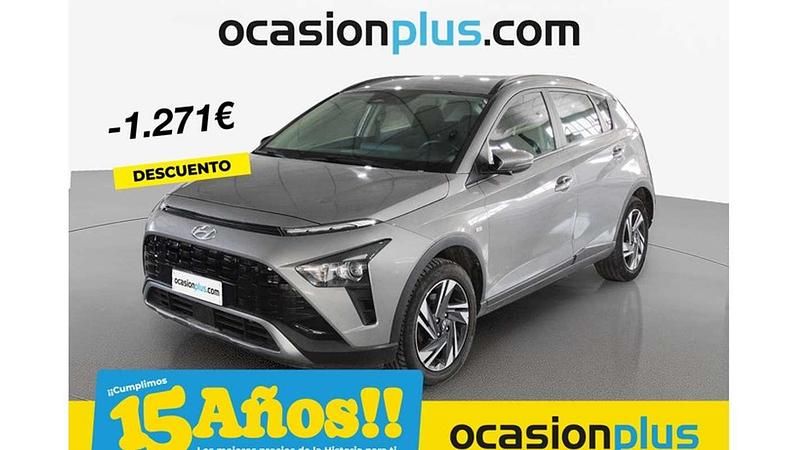 Gris Usado 2022 Hyundai Bayon SUV | 12.228 € (Precio justo) - Imagen 1/4
