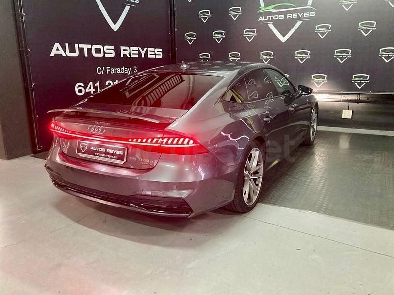 Usado Audi A7 367 CV (269 kW) 2020 Gris / plata Berlina