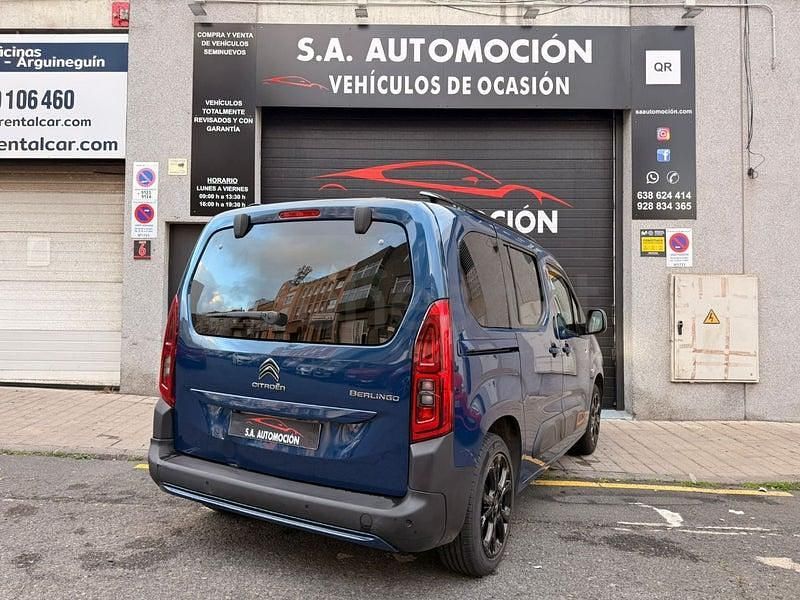 Usado Citroën Berlingo Feel 110 CV (80 kW) 2019 Azul Monovolumen