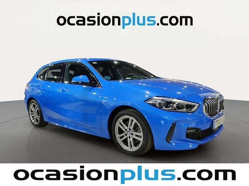 Usado BMW 118 140 CV (102 kW) 2019 Azul Utilitario