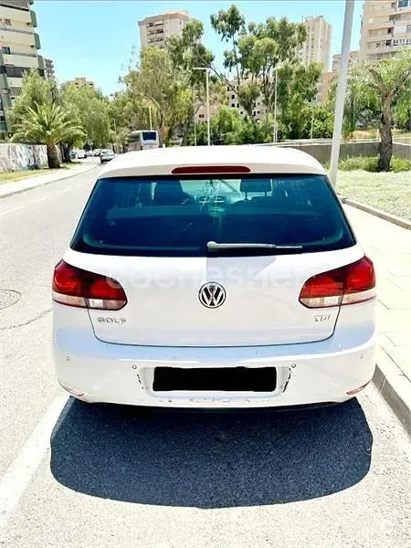 Usado VW Golf VI Advance 110 CV (80 kW) 2009 Blanco Berlina