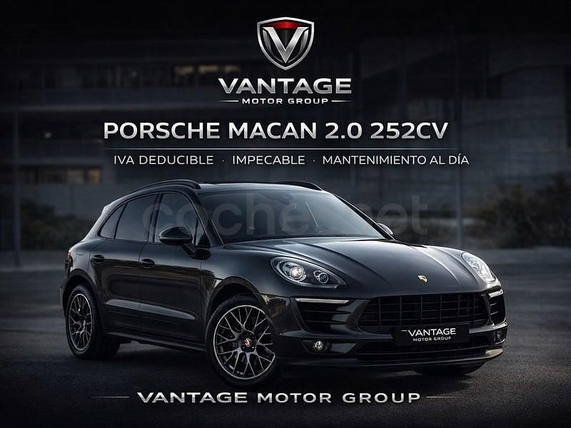Usado Porsche Macan 245 CV (180 kW) 2018 Negro SUV