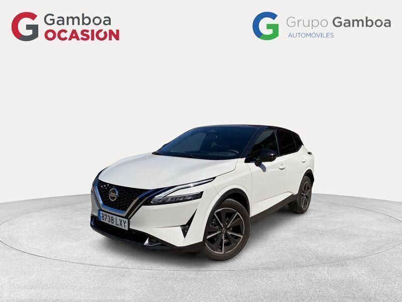Blanco Usado 2022 Nissan Qashqai Tekna SUV | 23.990 € (Precio justo) - Imagen 1/4