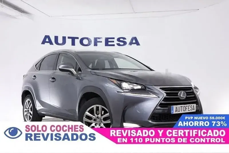 Usado Lexus NX300h Executive Line 197 CV (144 kW) 2015 Gris / plata SUV
