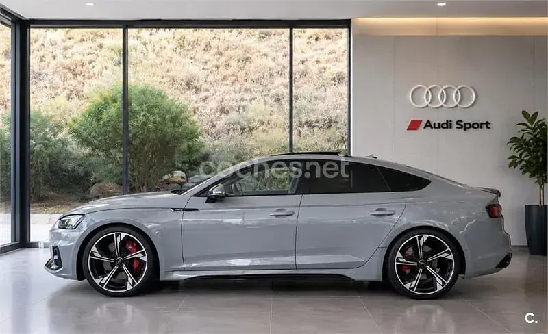 Usado Audi RS5 Sportback 450 CV (330 kW) 2019 Gris / plata Berlina