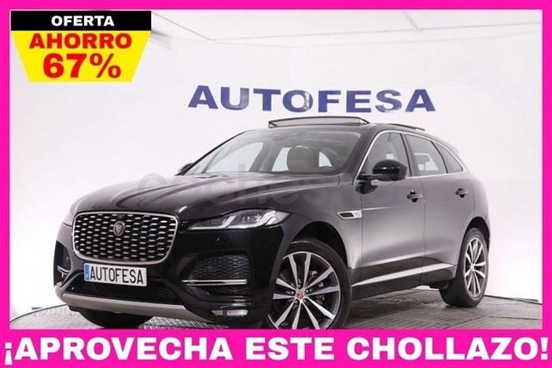 Usado Jaguar F-Pace SE 204 CV (150 kW) 2021 Negro SUV