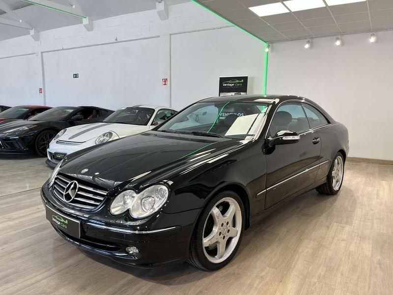 Usado Mercedes CLK200 306 CV (225 kW) 2003 Negro Coupe