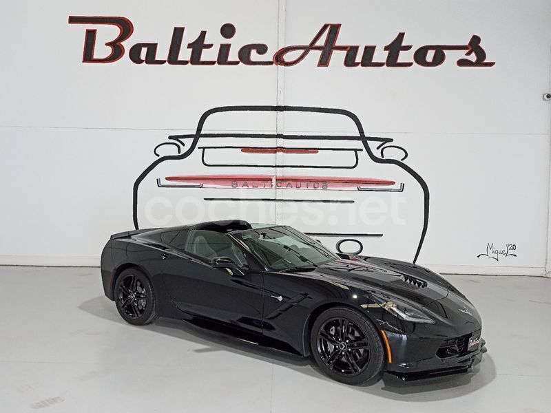 Usado Chevrolet Corvette Stingray 466 CV (342 kW) 2017 Negro Coupe