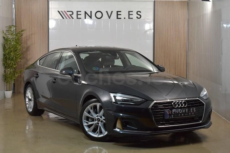 Usado Audi A5 Sportback Advanced Plus 265 CV (194 kW) 2022 Gris / plata Utilitario