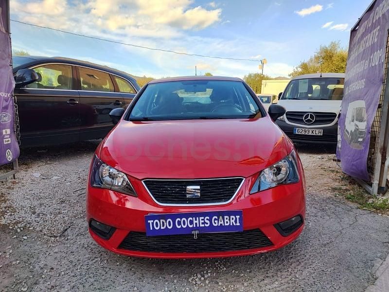 Brugt Seat Ibiza Ecomotive 75 HK (55 kW) 2014 Rød Sedan