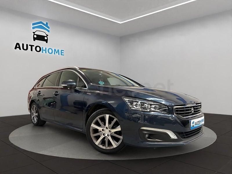 Usado Peugeot 508 SW GT-line 150 CV (110 kW) 2018 Azul Familiar