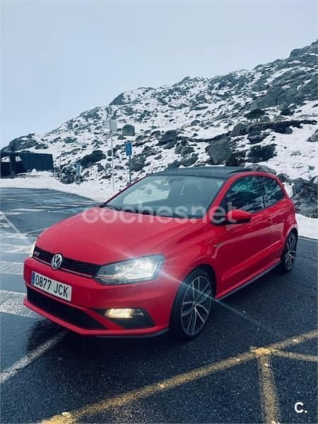 Rojo Usado 2015 VW Polo GTI Berlina | 17.500 € - Imagen 1/4