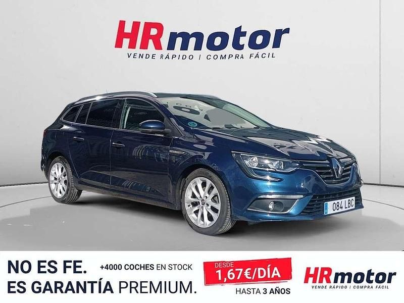 Usado Renault Mégane GrandTour Zen 117 CV (86 kW) 2019 Azul Familiar