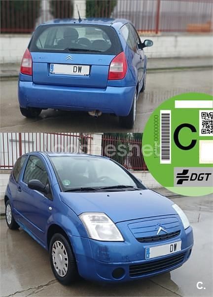 Usado Citroën C2 Furio 75 CV (55 kW) 2006 Azul Utilitario