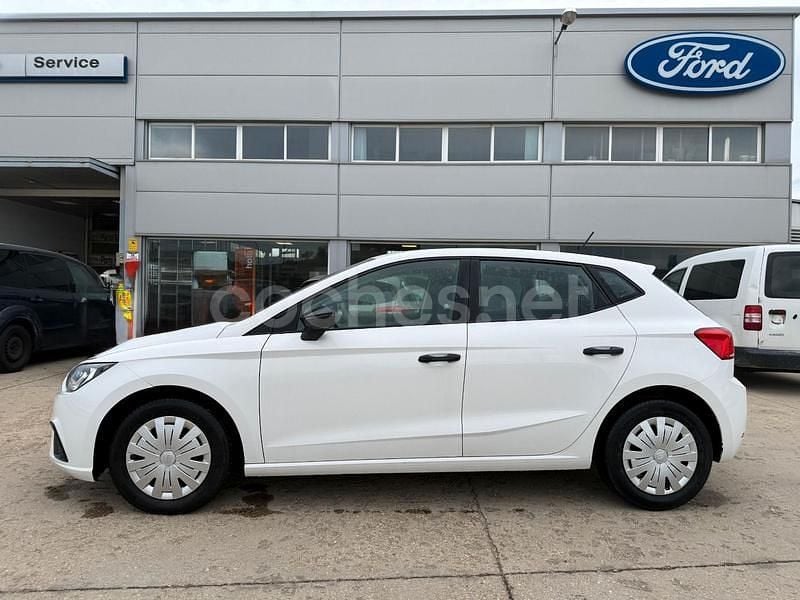 Usado Seat Ibiza Reference 95 CV (69 kW) 2018 Blanco Berlina