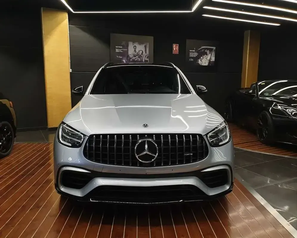 Usado Mercedes GLC63 AMG AMG 510 CV (375 kW) 2022 Gris SUV