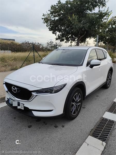 Blanco Usado 2018 Mazda CX-5 SUV | 22.300 € (Precio justo) - Imagen 1/4