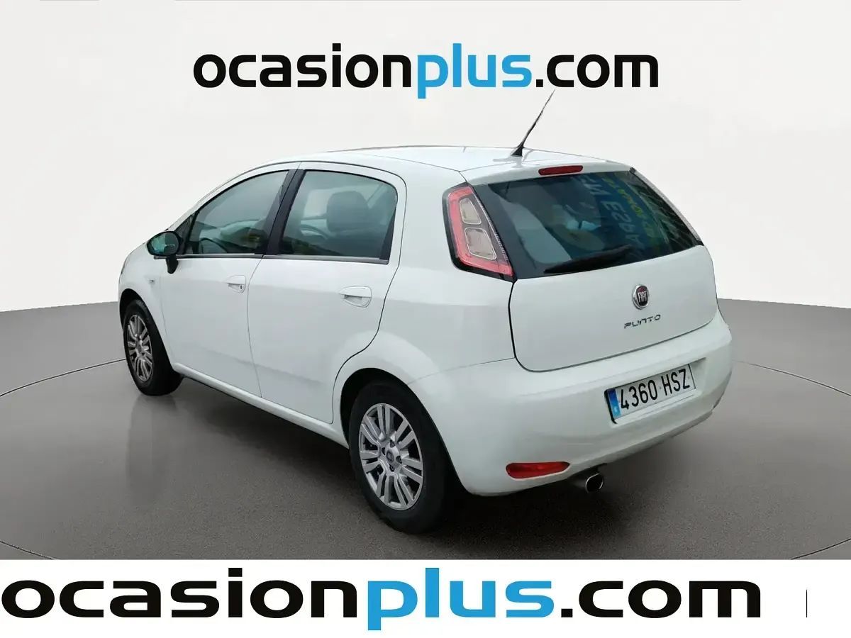 Usado Fiat Punto Easy 75 CV (55 kW) 2013 Blanco Utilitario