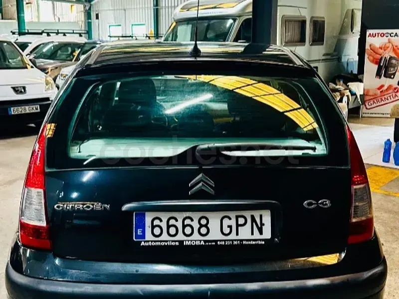 Usado Citroën C3 90 CV (66 kW) 2009 Negro Berlina