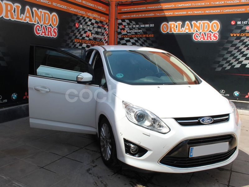 Usado Ford C-MAX Titanium 125 CV (91 kW) 2013 Blanco Monovolumen