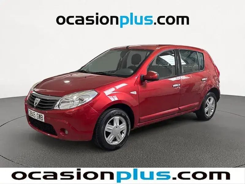 Rojo Usado 2010 Dacia Sandero Ambiance Utilitario | 3990 € (Buen precio) - Imagen 1/4