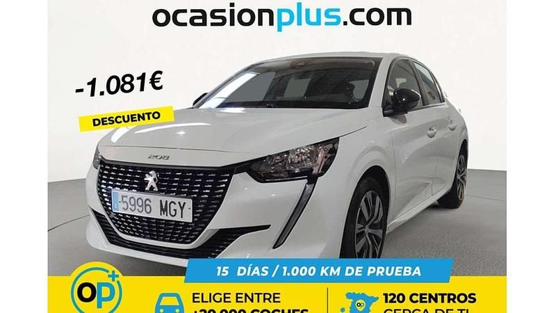 Usado Peugeot 208 Active 102 CV (75 kW) 2023 Blanco Utilitario