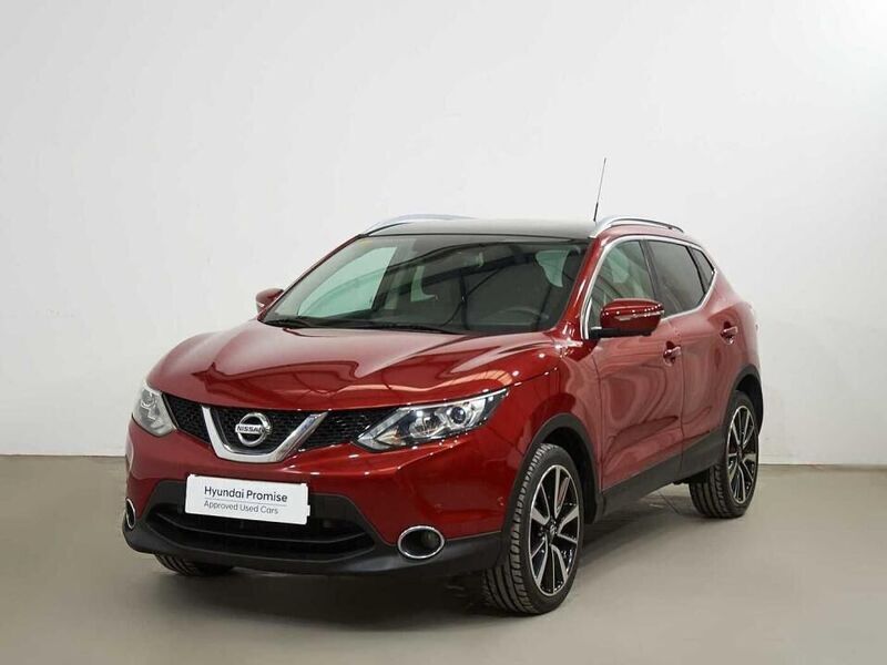 Rojo Usado 2016 Nissan Qashqai Tekna SUV | 16.490 € (Precio justo) - Imagen 1/4