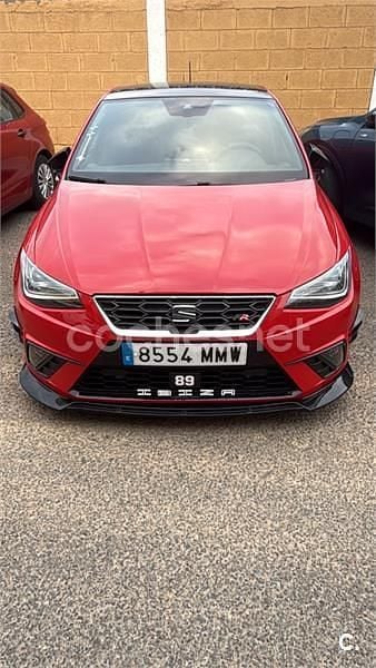 Usado Seat Ibiza FR 110 CV (80 kW) 2024 Rojo Utilitario