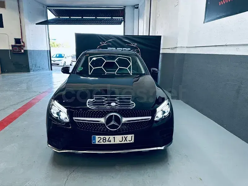 Usado Mercedes GLC250 204 CV (150 kW) 2017 Negro Coupe