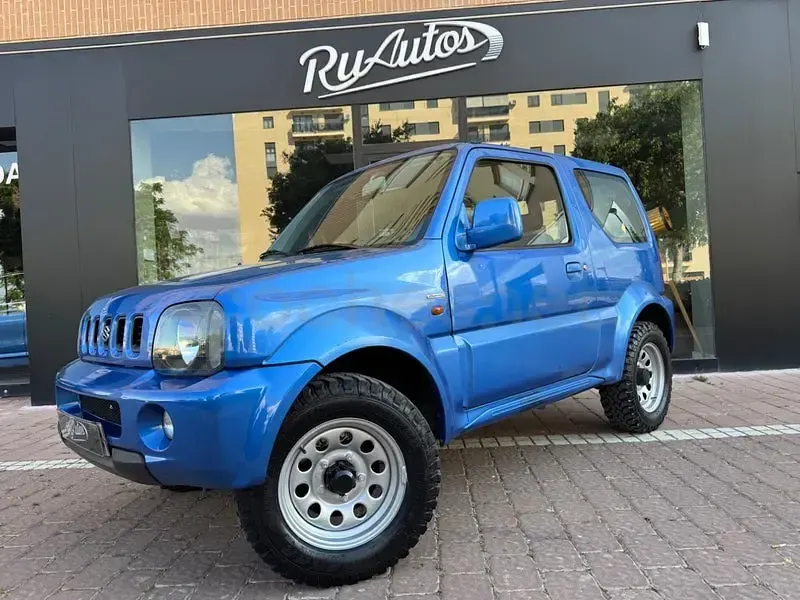 Usado Suzuki Jimny 82 CV (60 kW) 2002 Azul SUV