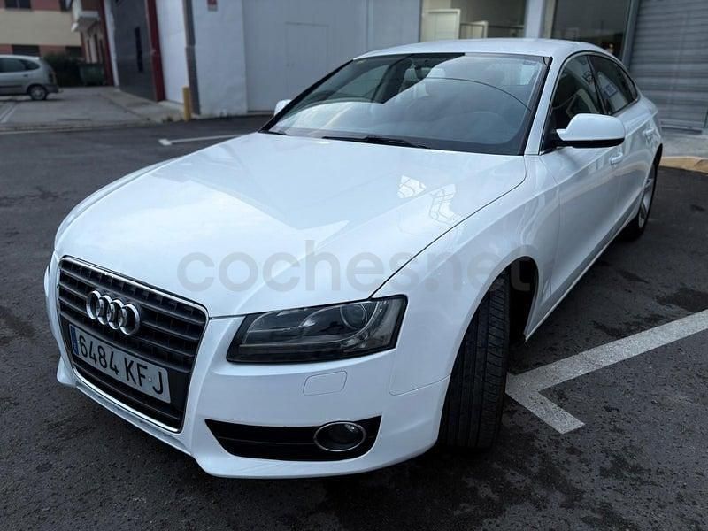Usado Audi A5 Sportback S-Line 170 CV (125 kW) 2010 Blanco Utilitario