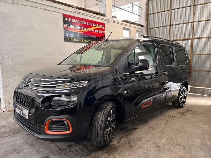 Usado Citroën Berlingo Feel 130 CV (95 kW) 2019 Negro Monovolumen
