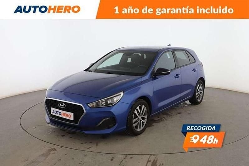 Azul Usado 2019 Hyundai i30 GO! Familiar | 15.299 € (Precio justo) - Imagen 1/3